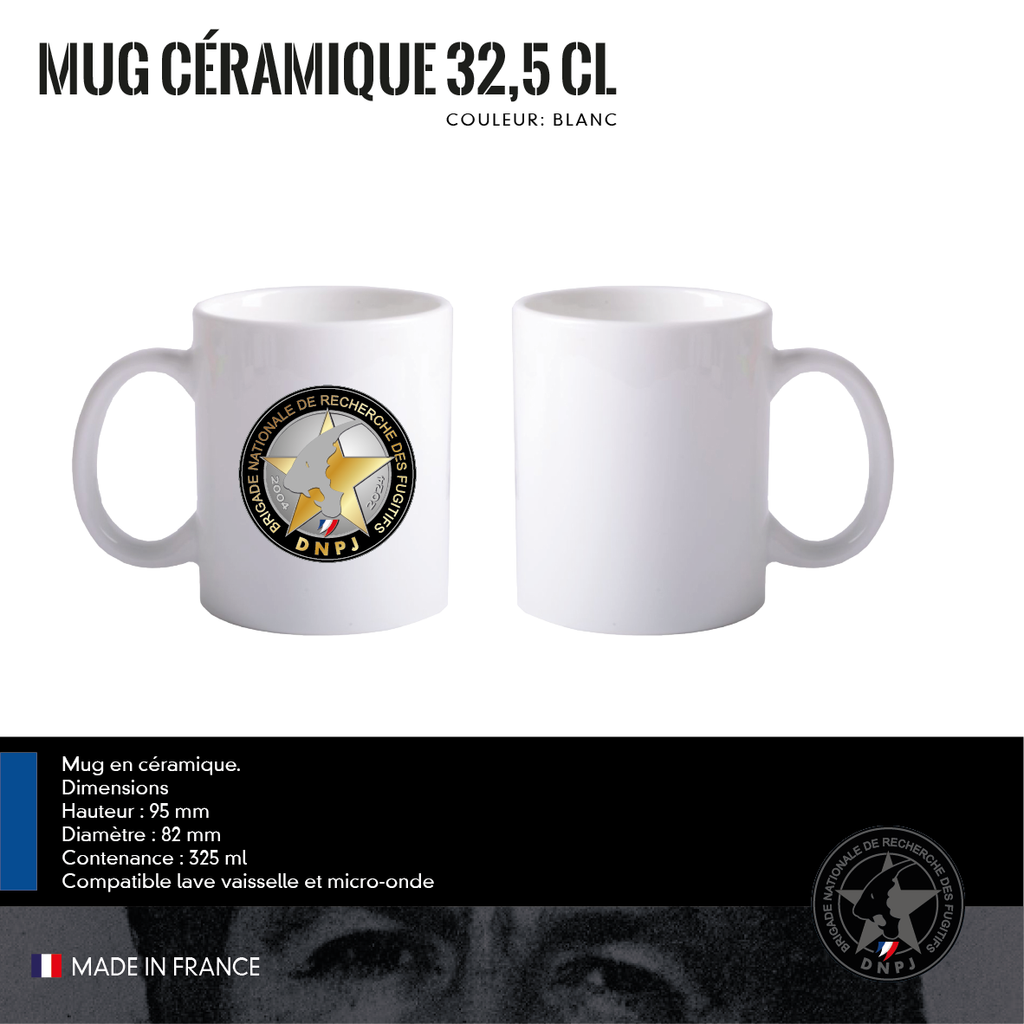 Mug Céramique 32,5 cl BNRF