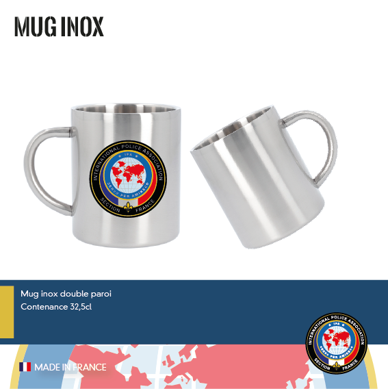 Mug Inox 32,5 cl IPA FRANCE