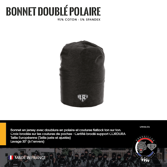 Bonnet Doublé Polaire BRI Versailles