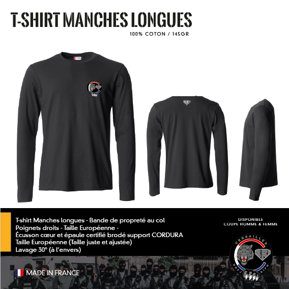 T-Shirt Manches Longues BRI Versailles
