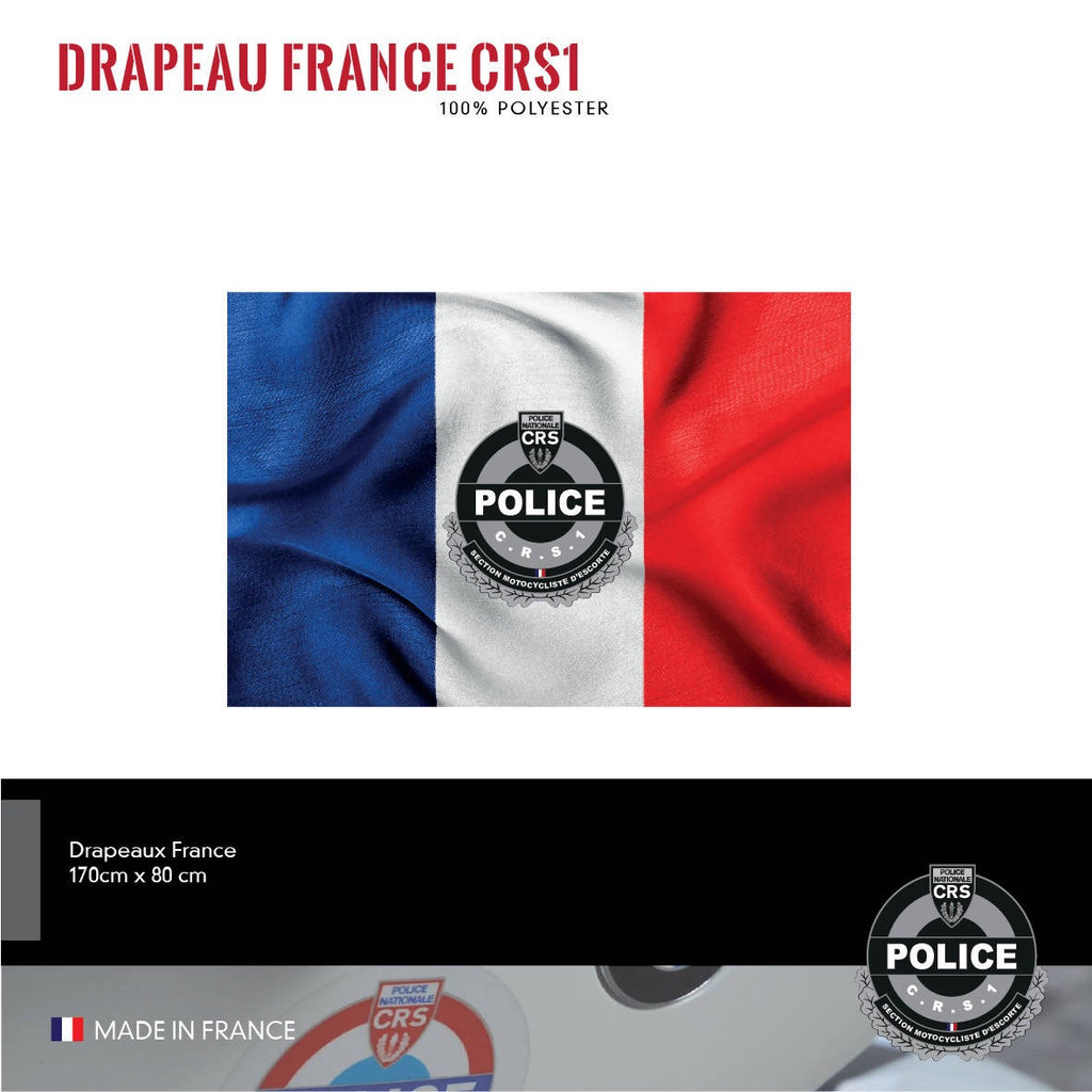 Drapeau France 150x90cm CRS1