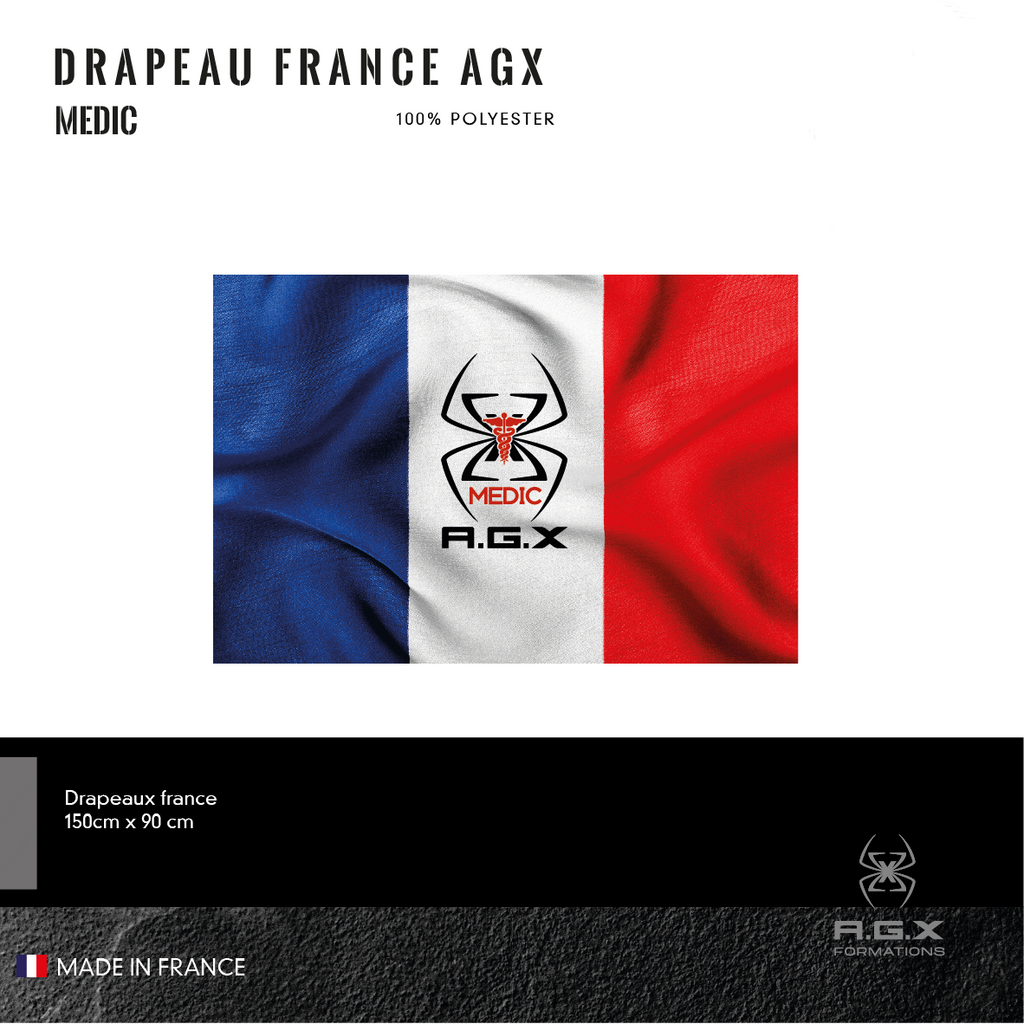 Drapeau France 150x90cm AGX