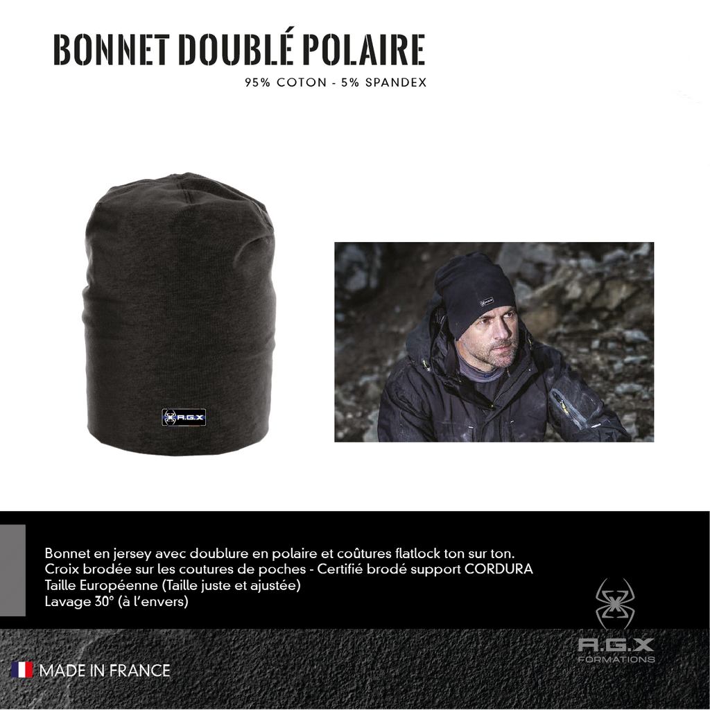 Bonnet Doublé Polaire AGX