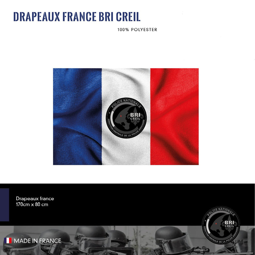 Drapeau France 150x90cm BRI CREIL