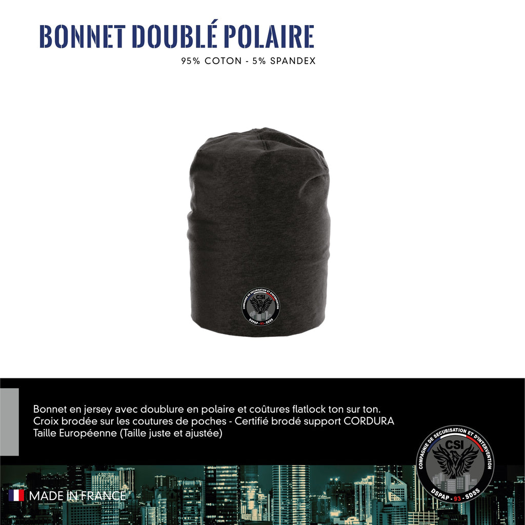Bonnet Doublé Polaire CSI 93