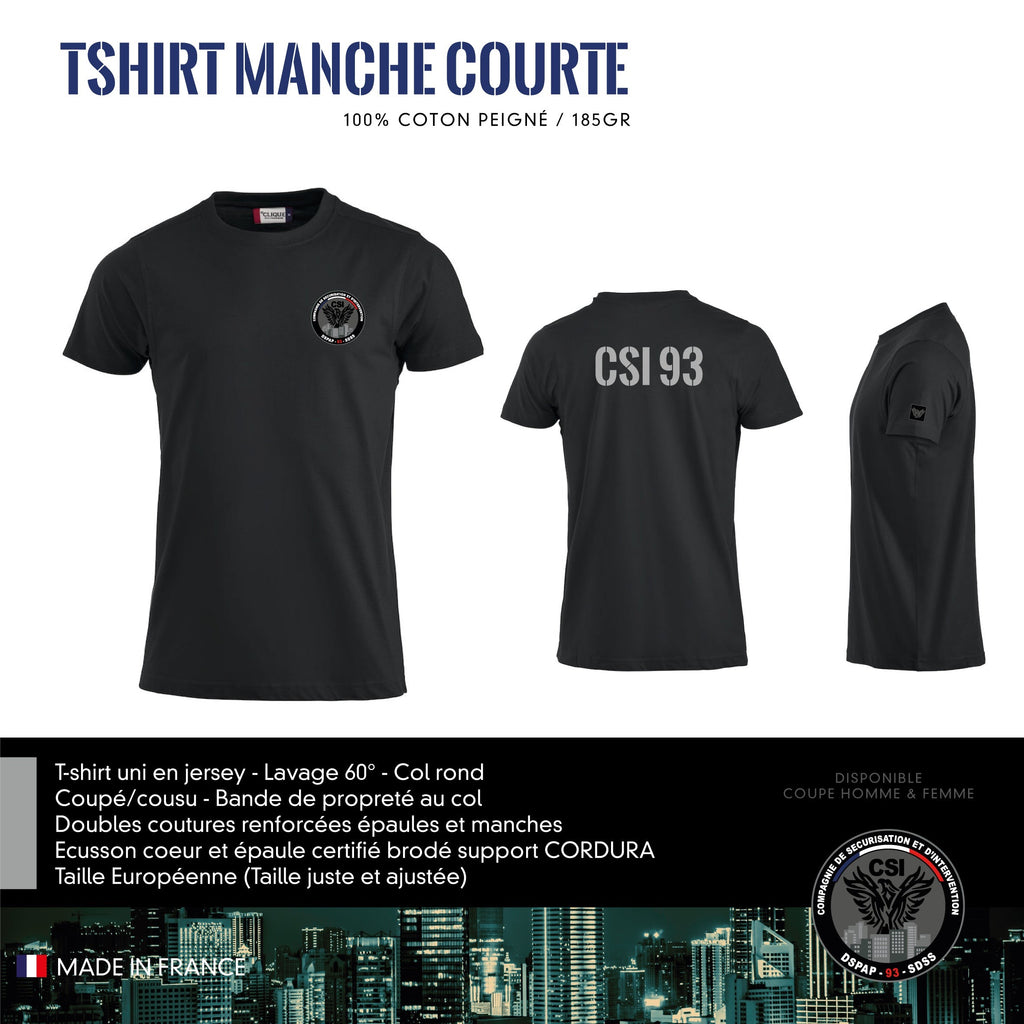T-Shirt Manches Courtes CSI 93