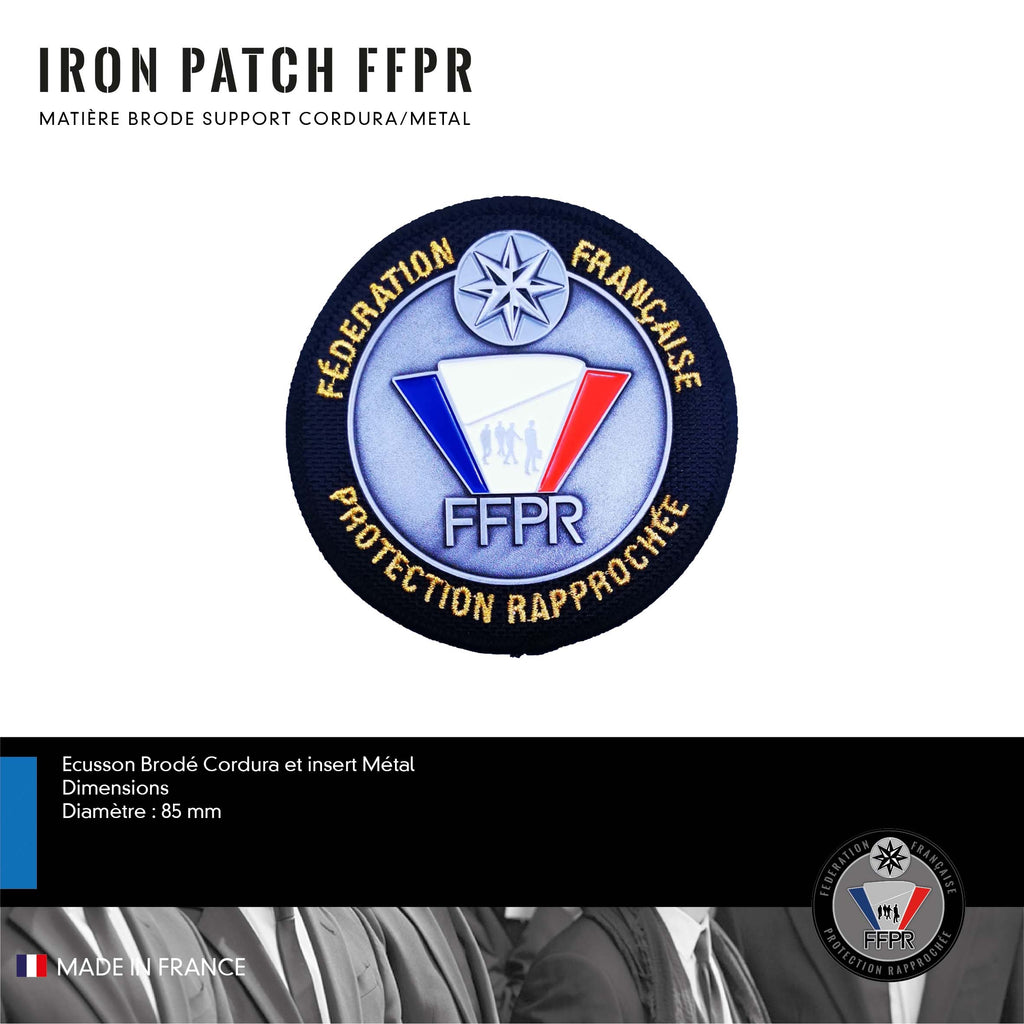 Iron Patch FFPR (Avec chevalet de présentation)