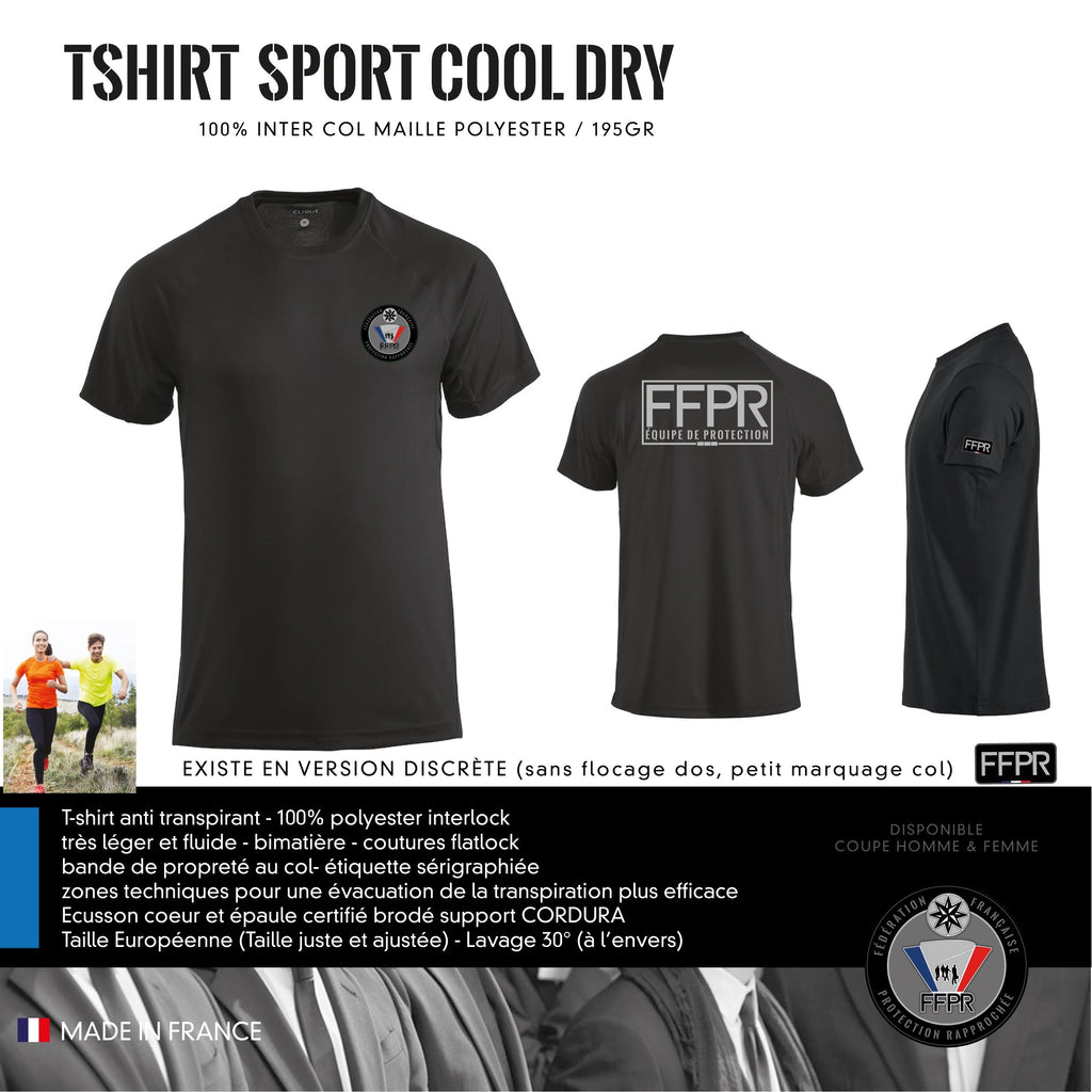 T-Shirt Sport Cool Dry FFPR