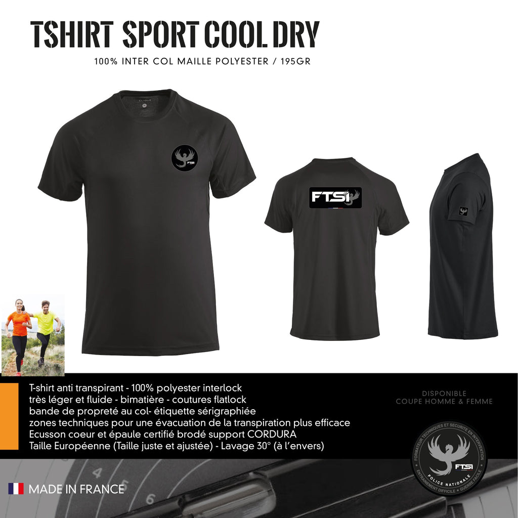 T-Shirt Sport Cool Dry FTSI 13