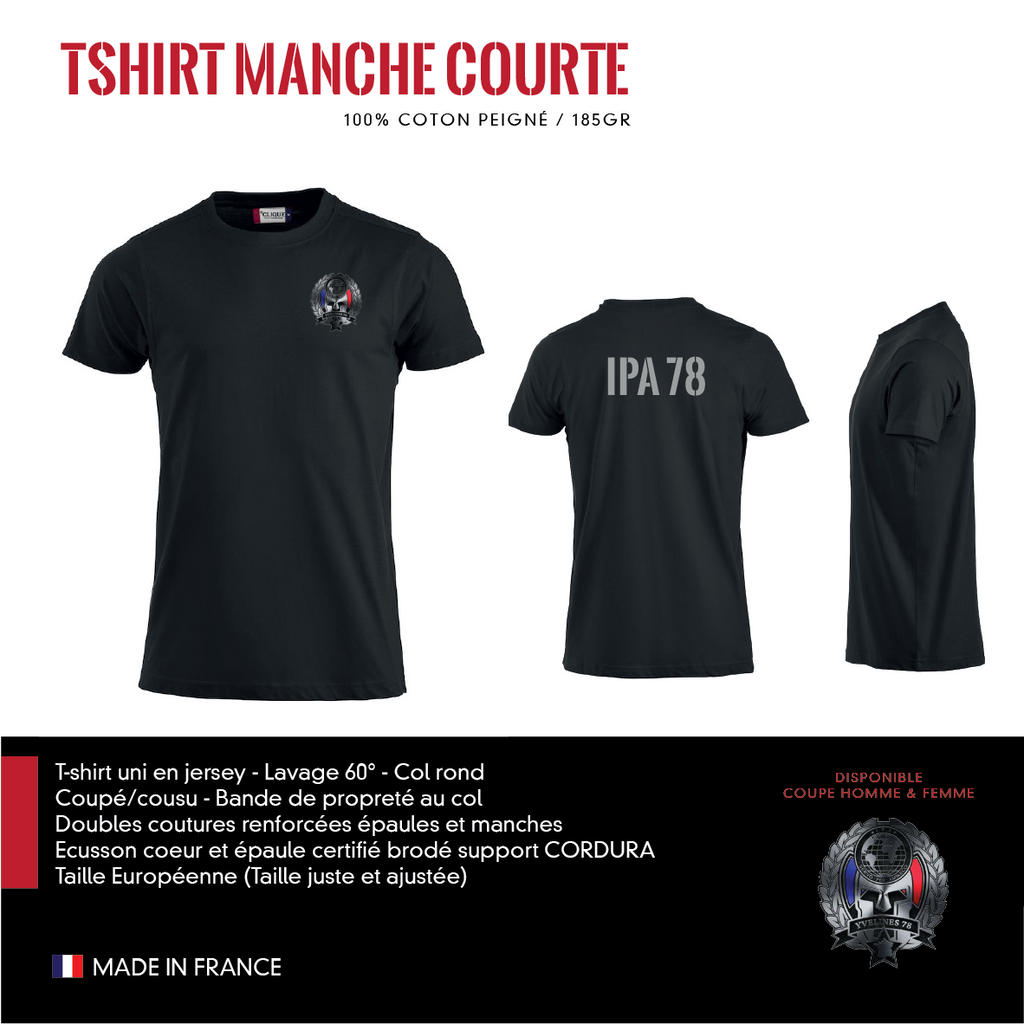 T-Shirt Manches Courtes IPA78