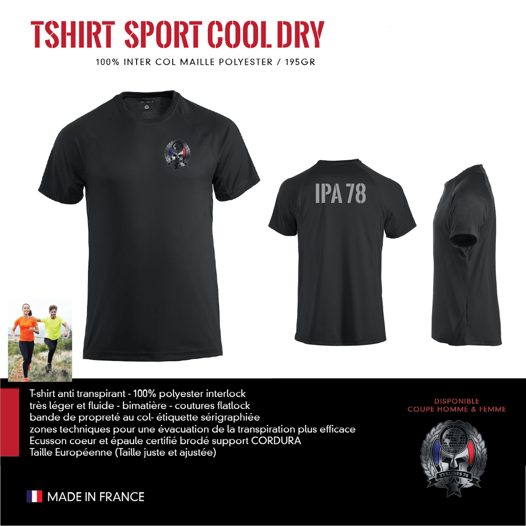 T-Shirt Sport Cool Dry IPA78