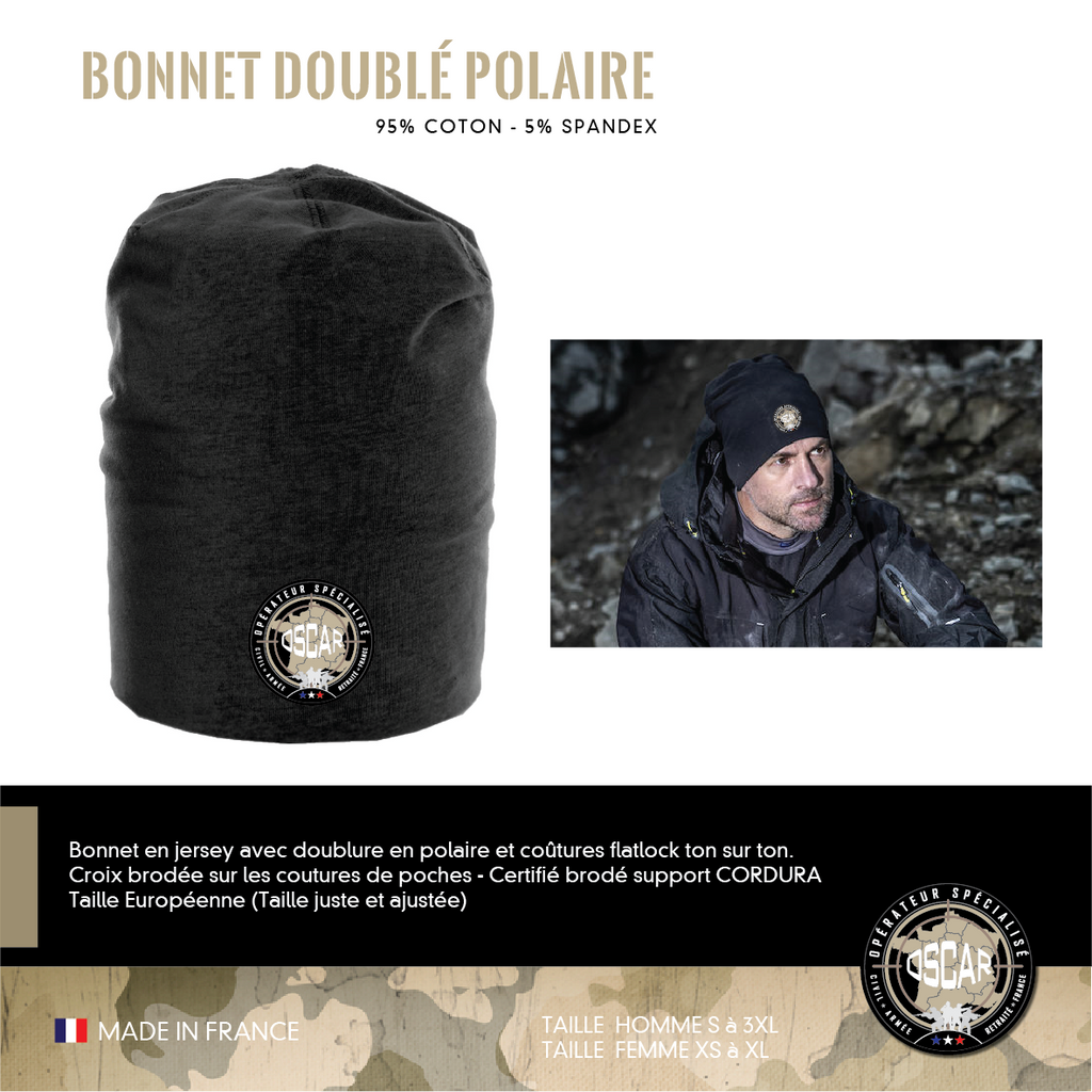 Bonnet Doublé Polaire OSCAR