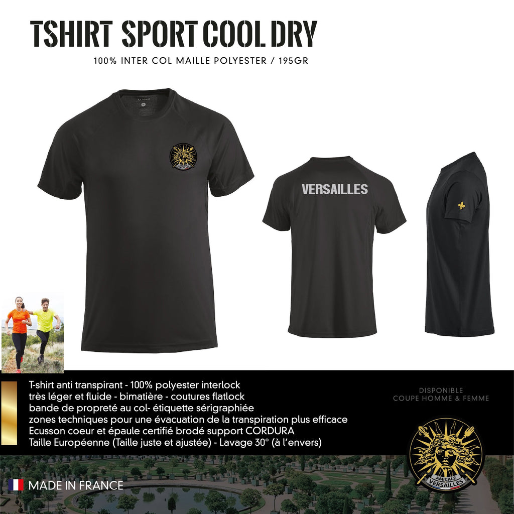 T-Shirt Sport Cool Dry VERSAILLES