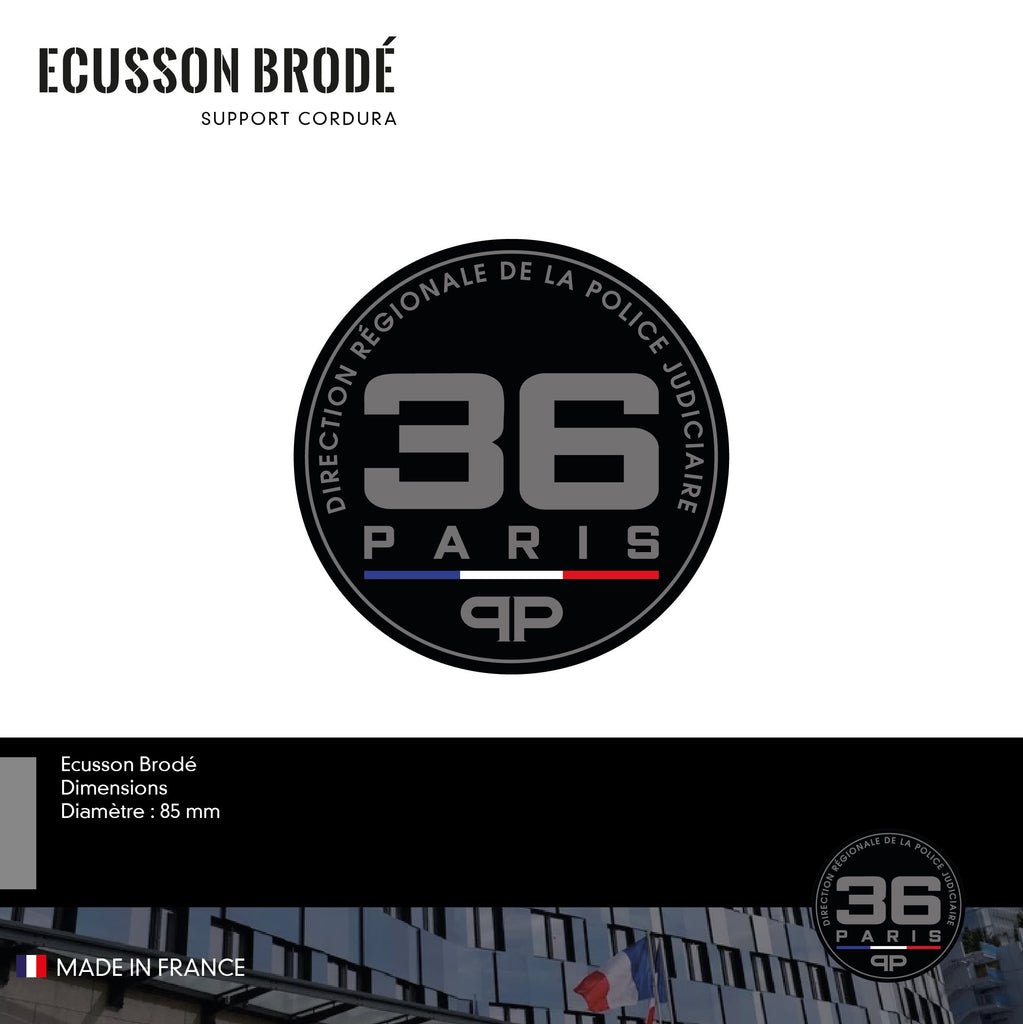 Écusson 36 Paris (APJP-DRPJ) Collection