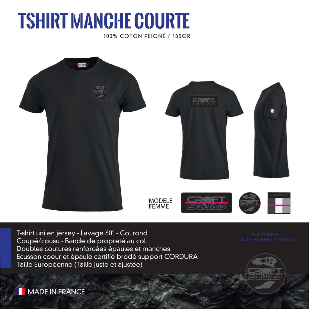 T-Shirt Manches Courtes CROFT SQUAD