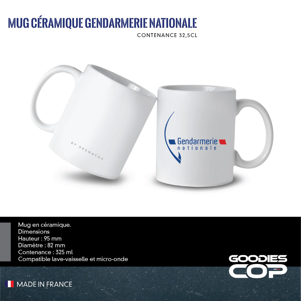 Mug Céramique 32,5CL Gendarmerie Nationale