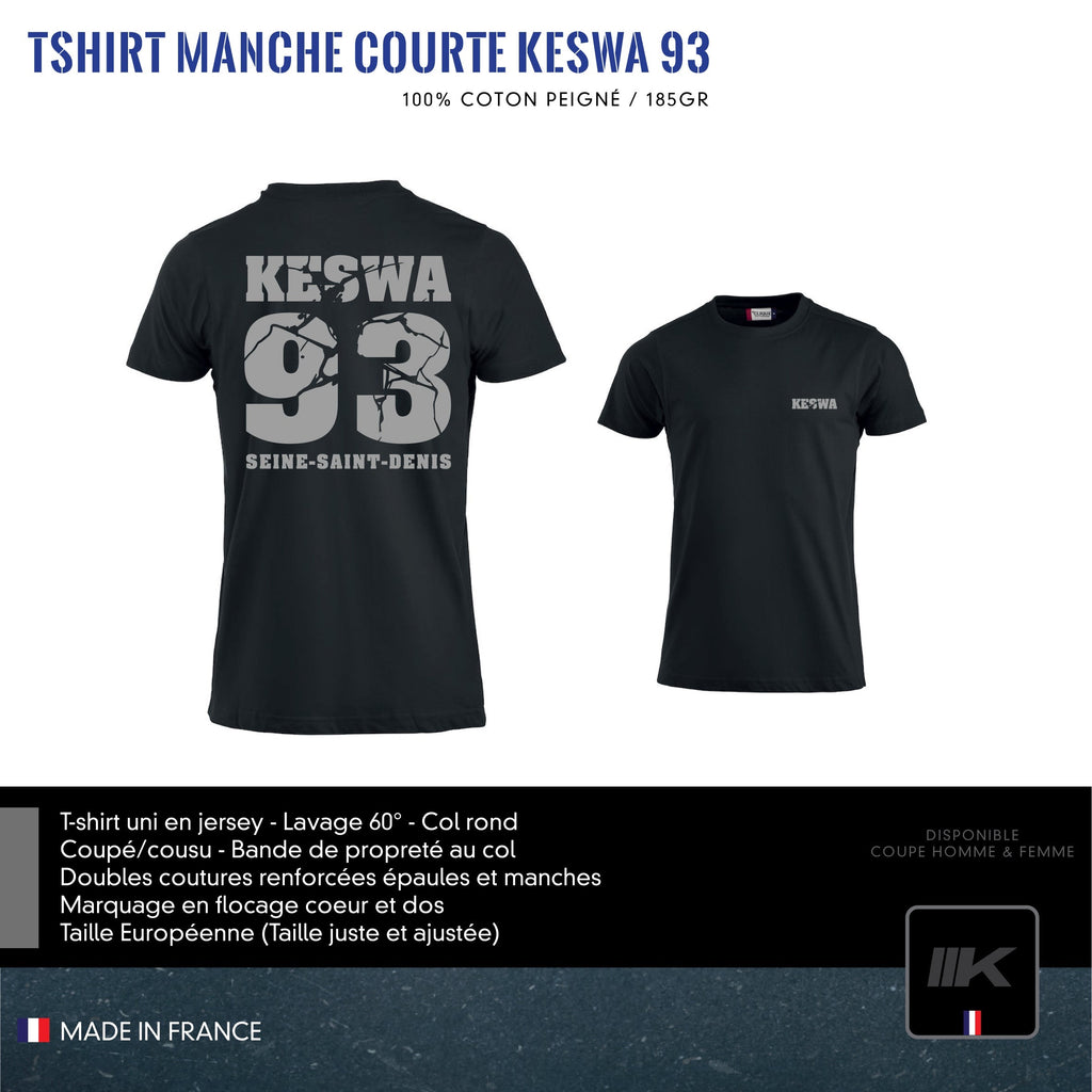 T-Shirt Manches Courtes KESWA 93