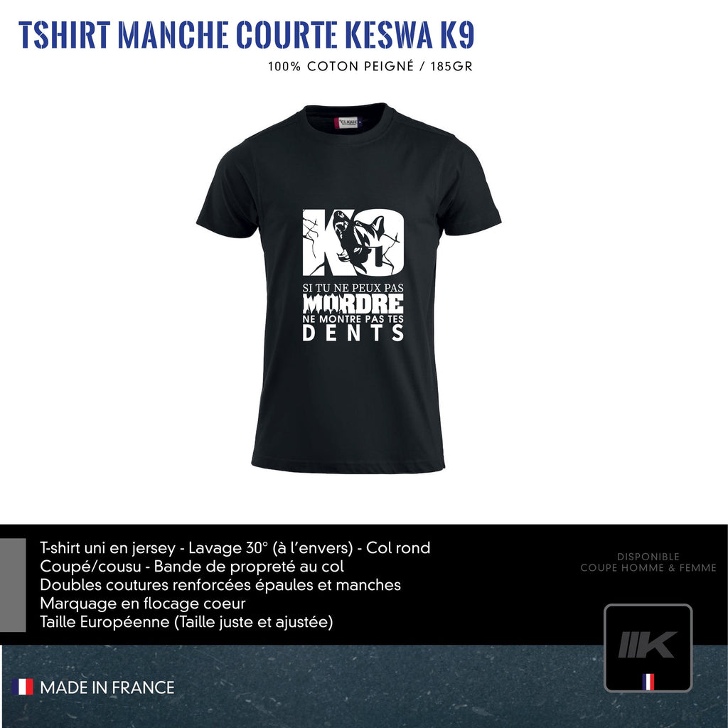 T-Shirt Manches Courtes K9