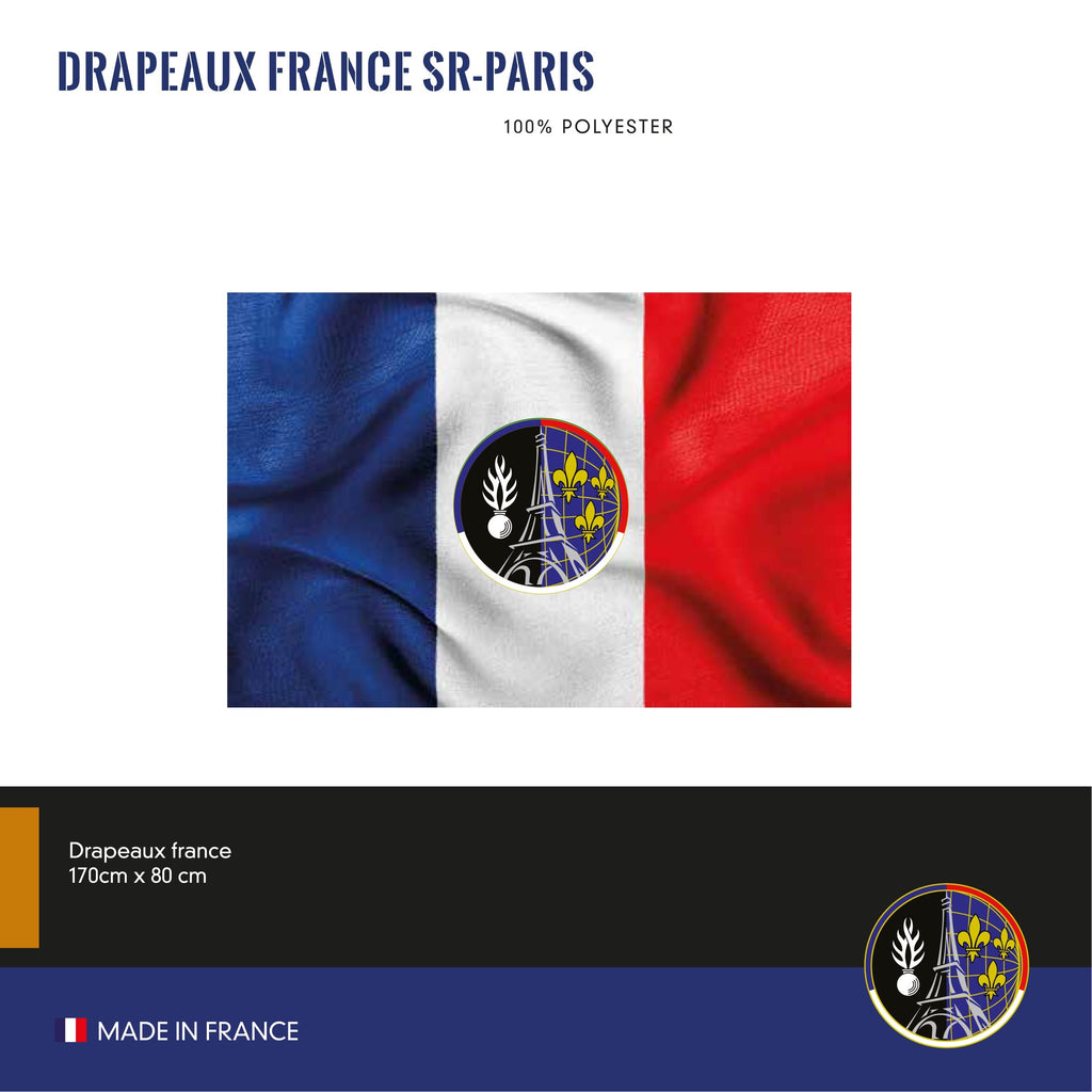Drapeau France 150x90cm SR PARIS