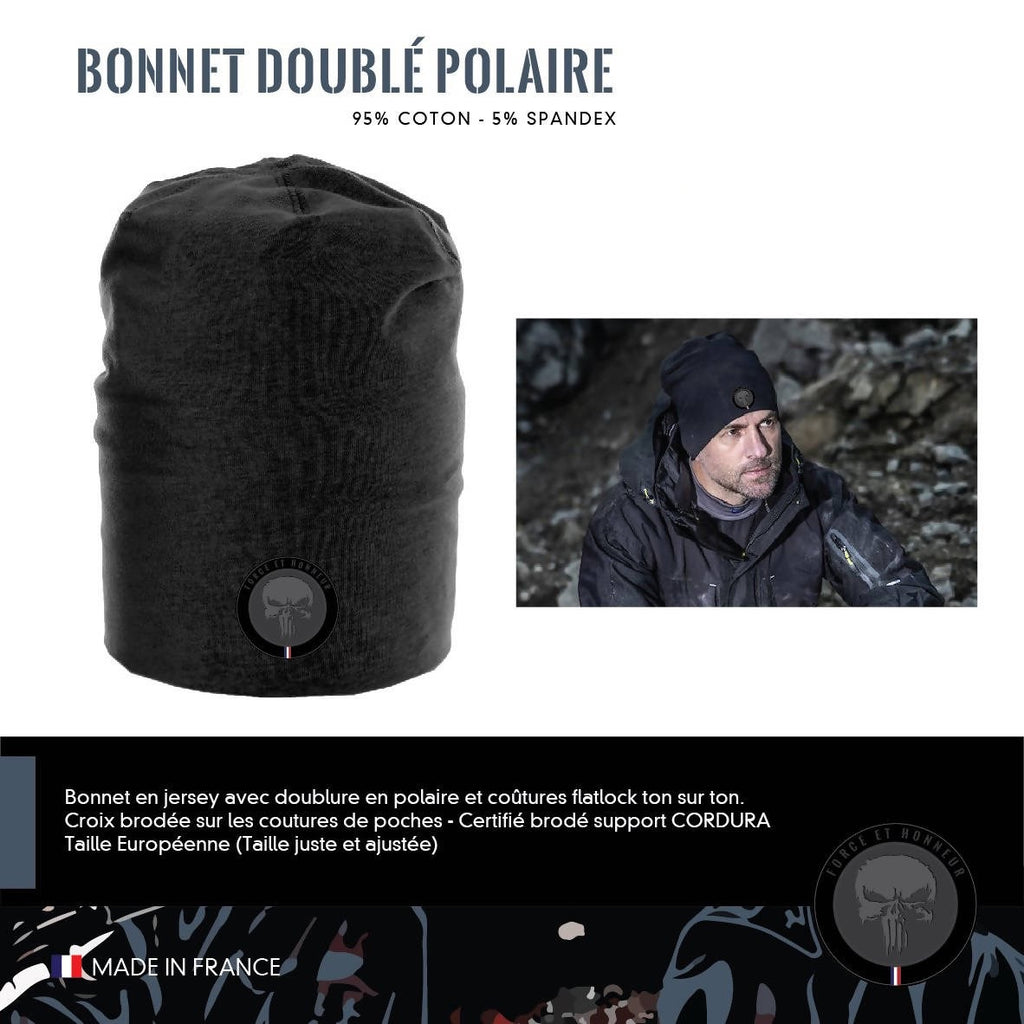Bonnet Doublé Polaire PUNISHER