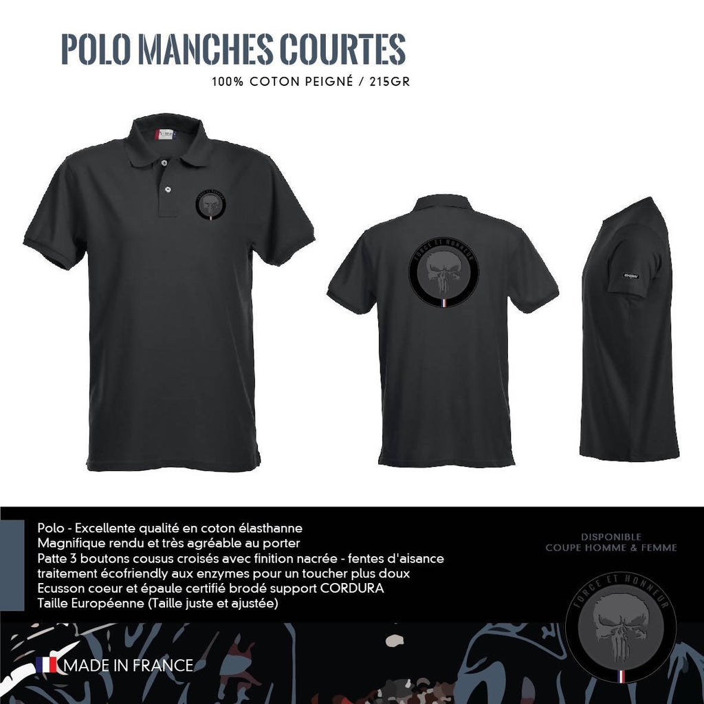 Polo Manches Courtes PUNISHER