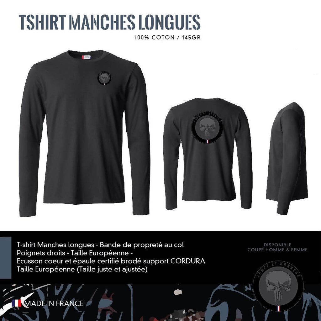T-shirt Manches Longues PUNISHER